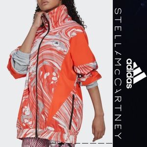 ADIDAS BY STELLA MCCARTNEY abstract-print track Jacket*NWT